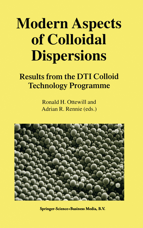 Modern Aspects of Colloidal Dispersions - 