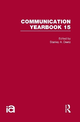 Communication Yearbook 15 - 