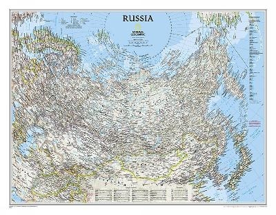 Russia Classic, Laminated - National Geographic Maps
