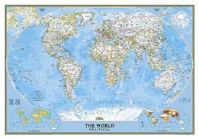 World Classic Flat - National Geographic Maps