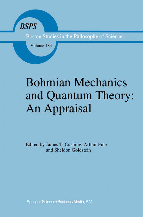 Bohmian Mechanics and Quantum Theory: An Appraisal - 