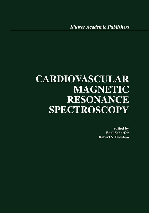 Cardiovascular Magnetic Resonance Spectroscopy - 