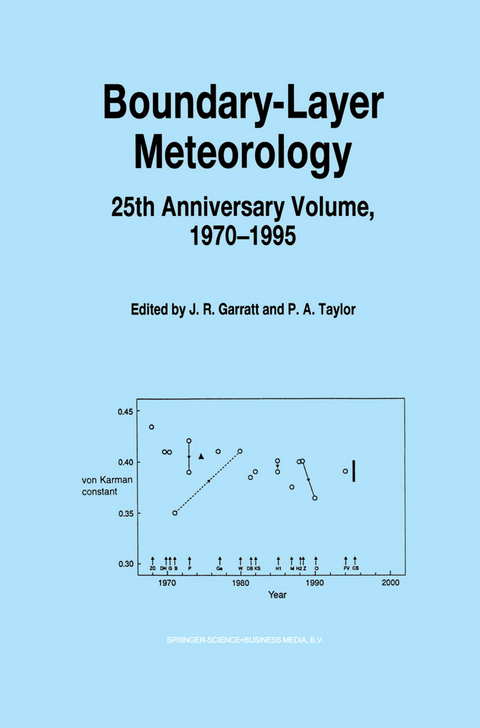 Boundary-Layer Meteorology 25th Anniversary Volume, 1970–1995 - 