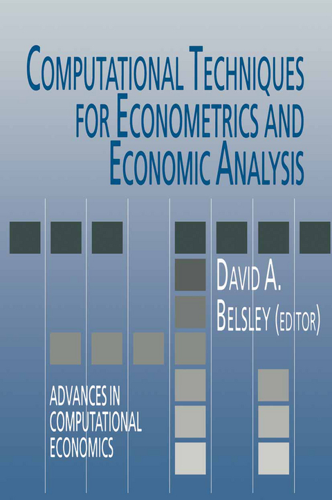 Computational Techniques for Econometrics and Economic Analysis - 