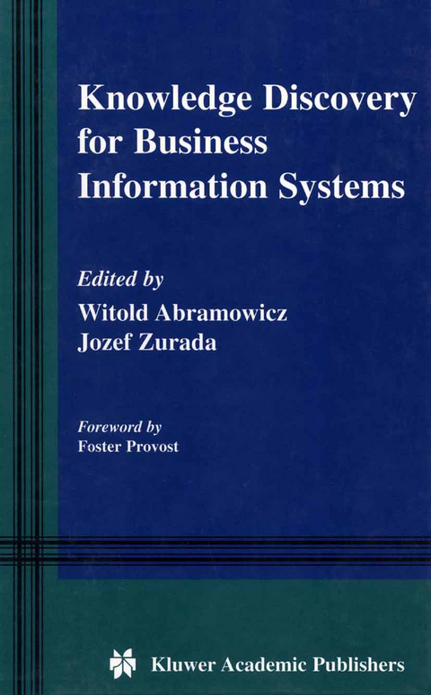 Knowledge Discovery for Business Information Systems - 