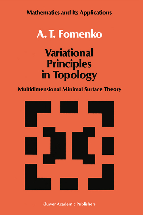 Variational Principles of Topology - A.T. Fomenko