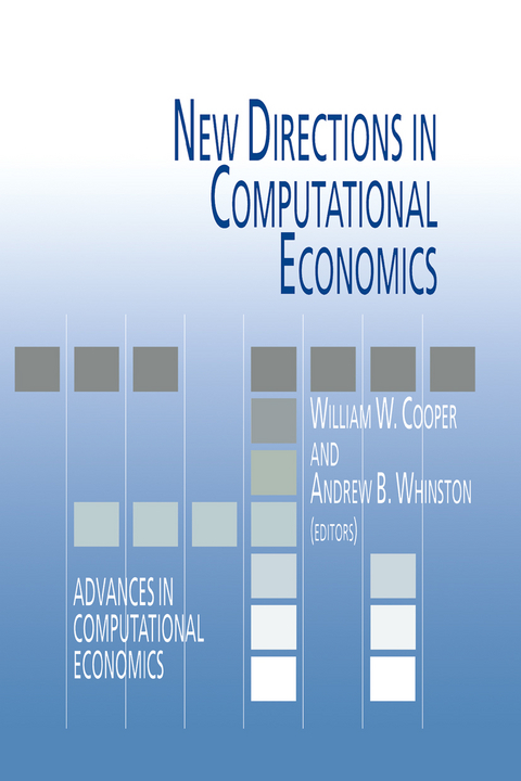 New Directions in Computational Economics - 