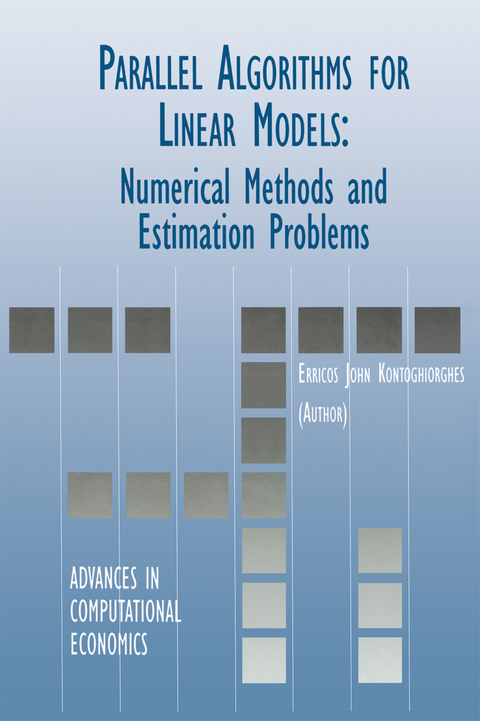 Parallel Algorithms for Linear Models - Erricos Kontoghiorghes