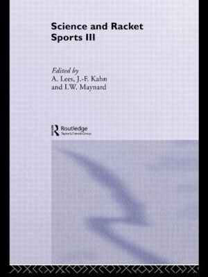 Science and Racket Sports III - 