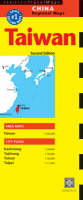 Taiwan Travel Map Second Edition - Periplus Editors