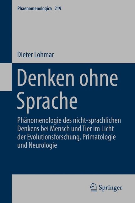 Denken ohne Sprache - Dieter Lohmar