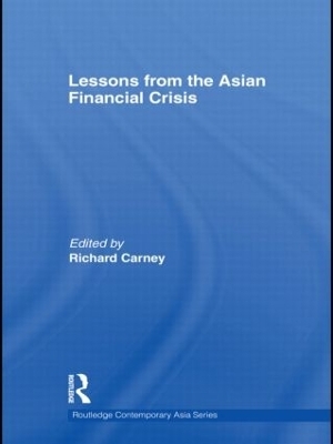 Lessons from the Asian Financial Crisis - 