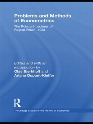 Problems and Methods of Econometrics - Ragnar Frisch