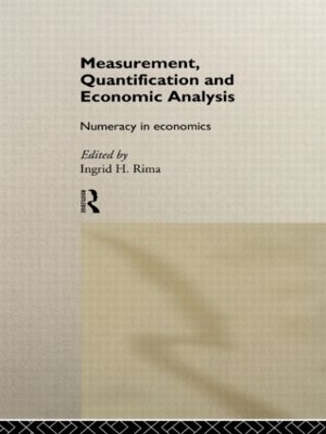 Measurement, Quantification and Economic Analysis - 