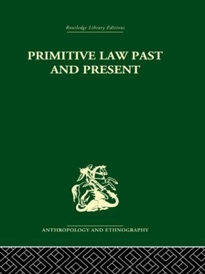 Primitive Law, Past and Present - A.S. Diamond