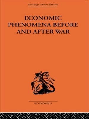 Economic Phenomena Before and After War - Slavko Secerov