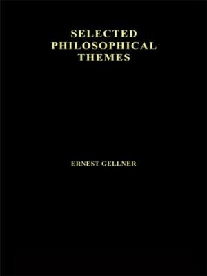 Contemporary Thought and Politics - Earnest Gellner