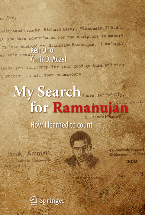 My Search for Ramanujan -  Ken Ono,  Amir D. Aczel