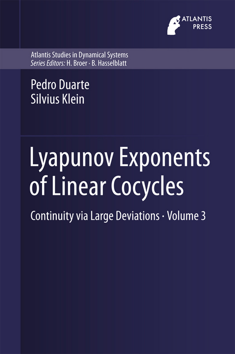 Lyapunov Exponents of Linear  Cocycles -  Pedro Duarte,  Silvius Klein