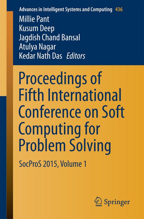 Proceedings of Fifth International Conference on Soft Computing for Problem Solving - 