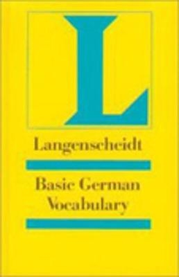 Langenscheidt Grundwortschatz Deutsch - Basic German Vocabulary - Heiko Bock