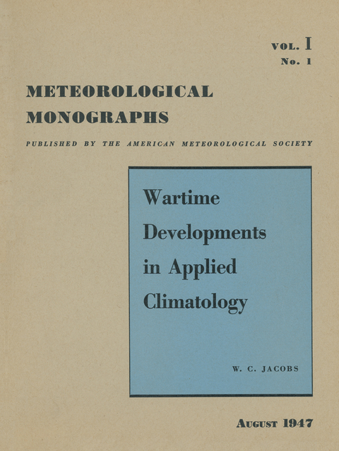 Wartime Developments in Applied Climatology - 