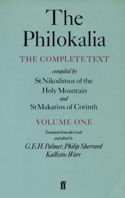The Philokalia Vol 1 - G.E.H. Palmer