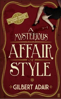 A Mysterious Affair of Style - Gilbert Adair