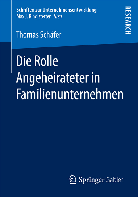 Die Rolle Angeheirateter in Familienunternehmen -  Thomas Schäfer