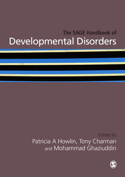 The SAGE Handbook of Developmental Disorders - 