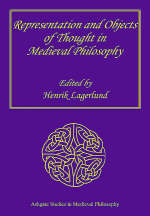Representation and Objects of Thought in Medieval Philosophy - 