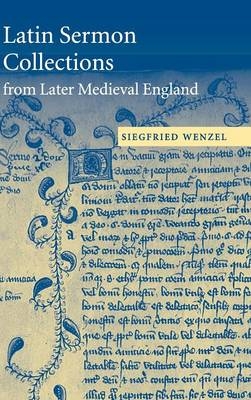 Latin Sermon Collections from Later Medieval England - Siegfried Wenzel