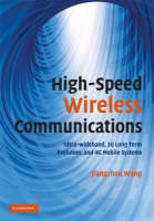 High-Speed Wireless Communications - Jiangzhou Wang