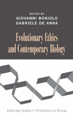 Evolutionary Ethics and Contemporary Biology - 