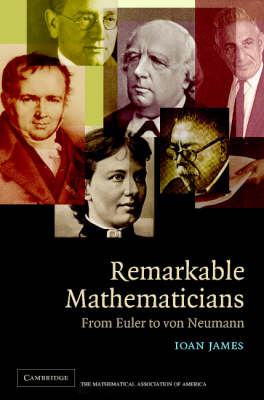 Remarkable Mathematicians - Ioan James