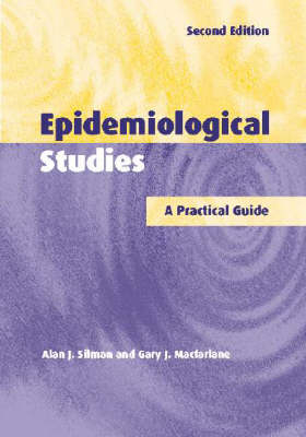 Epidemiological Studies - Alan J. Silman, Gary J. Macfarlane