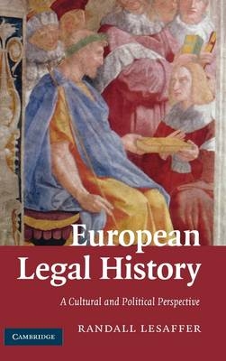 European Legal History - Randall Lesaffer