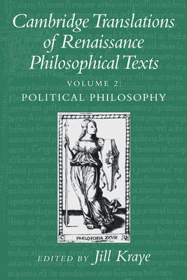 Cambridge Translations of Renaissance Philosophical Texts - 