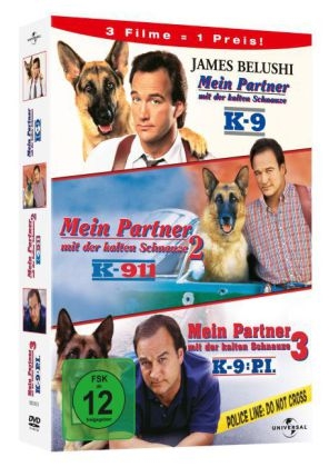 Mein Partner mit der kalten Schnauze, Teile 1, 2 und 3, DVDs, deutsche, englische und französische Version