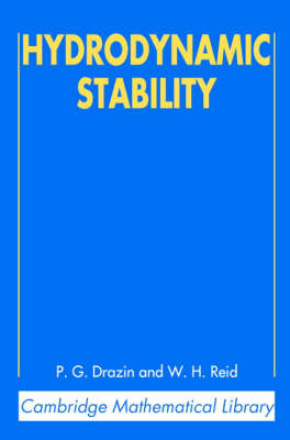 Hydrodynamic Stability - P. G. Drazin, W. H. Reid