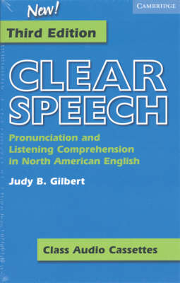 Clear Speech Class Audio Cassettes (3) - Judy B. Gilbert
