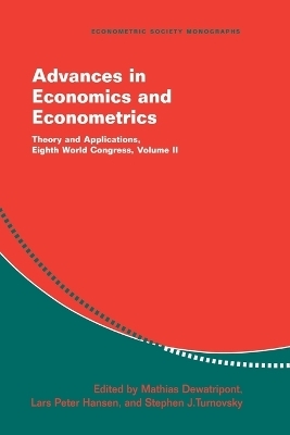 Advances in Economics and Econometrics - 