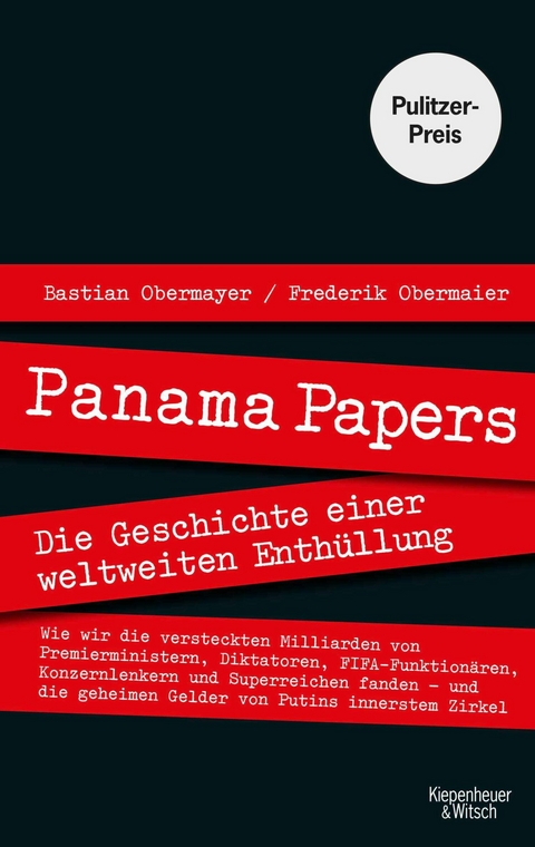 Panama Papers -  Bastian Obermayer,  Frederik Obermaier