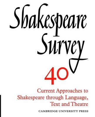 Shakespeare Survey - 