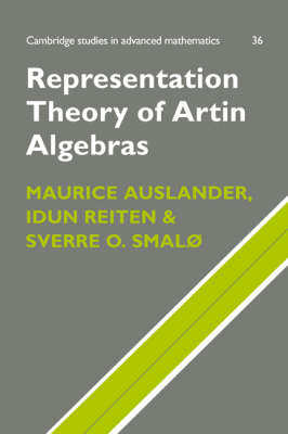 Representation Theory of Artin Algebras - Maurice Auslander, Idun Reiten, Sverre O. Smalo