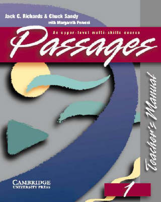 Passages Teacher's Manual 1 - Jack C. Richards, Chuck Sandy, Margareth Perucci