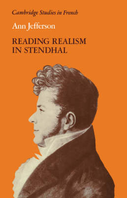 Reading Realism in Stendhal - Ann Jefferson