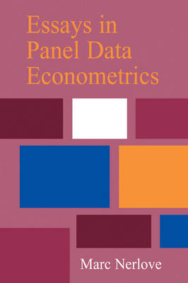 Essays in Panel Data Econometrics - Marc Nerlove