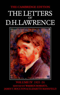 The Letters of D. H. Lawrence - D. H. Lawrence