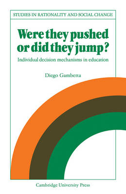 Were They Pushed or Did They Jump? - Diego Gambetta